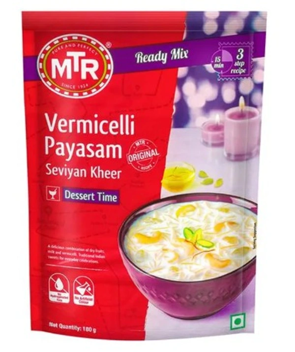 MTR Vermicelli Payasam Seviyam Kheer, Ready Mix - 180gm