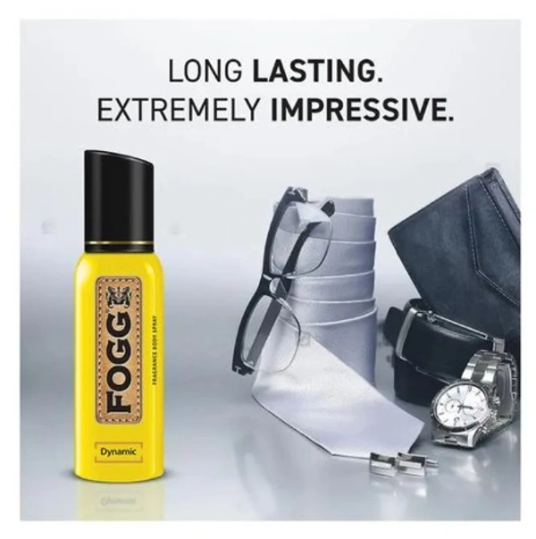 Fogg Dynamic, Fragrance Body Spray, Long Lasting Deodorant - 150ml