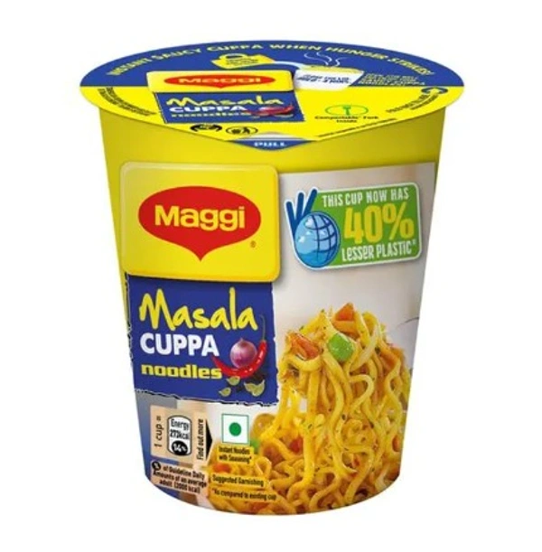 Maggi Masala Cuppa noodles, 70.5gm