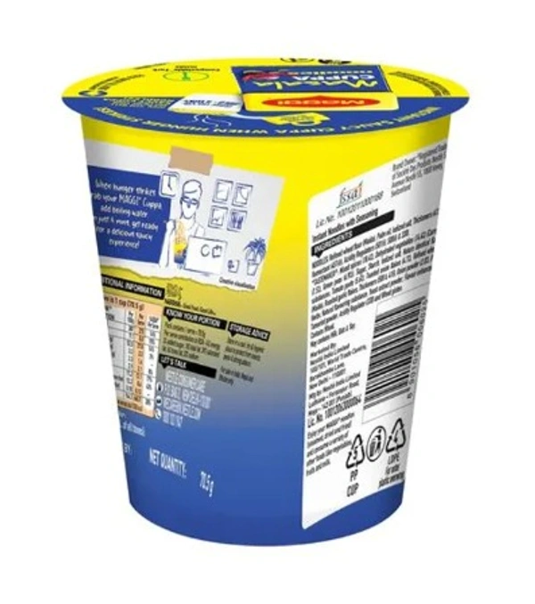Maggi Masala Cuppa noodles, 70.5gm