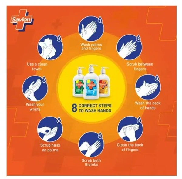 Savlon Moisture Shield Handwash, 200ml( Free Refill pack - 175ml)