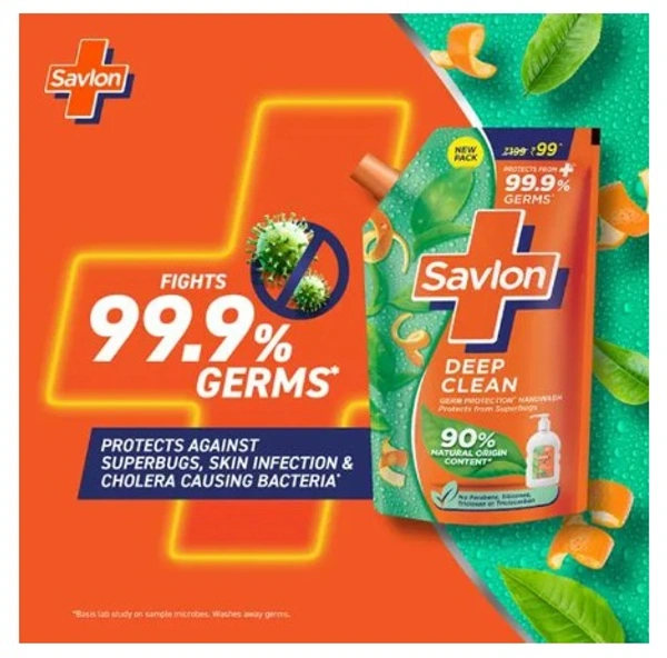 Savlon Deep Clean Handwash Refill Pack-675ml