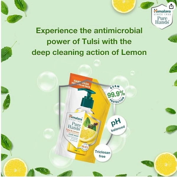 Himalaya Pure Hands Tulsi & Lemon Handwash - 750ml