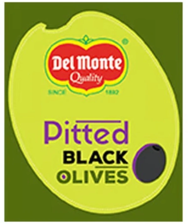 Delmonte Pitted Quality Black Olives,450gm