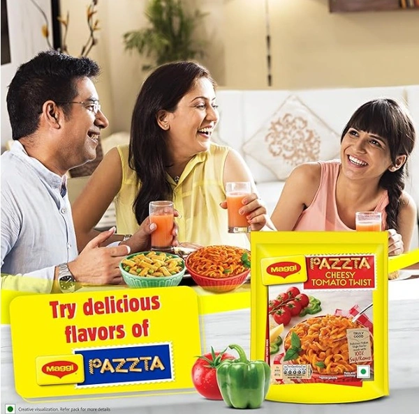 Maggi Pazzta Cheesy Tomato Twist, 68.5gm
