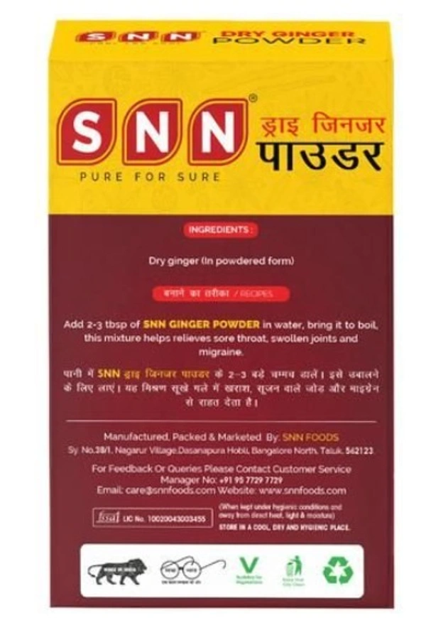 SNN Dry Ginger Powder, 100gm