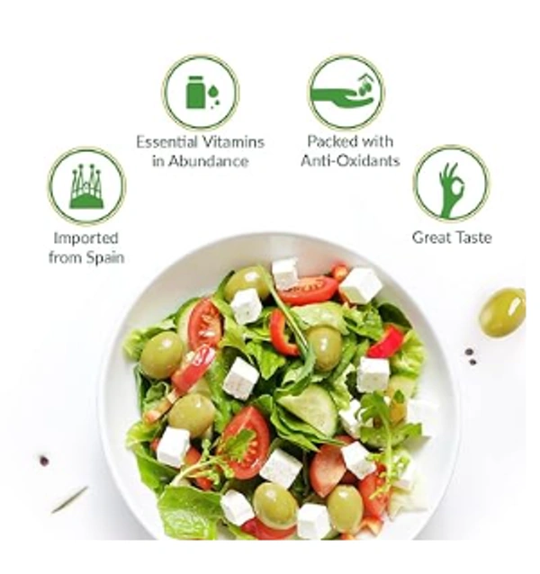 Delmonte Pitted Quality Green Olives,450gm