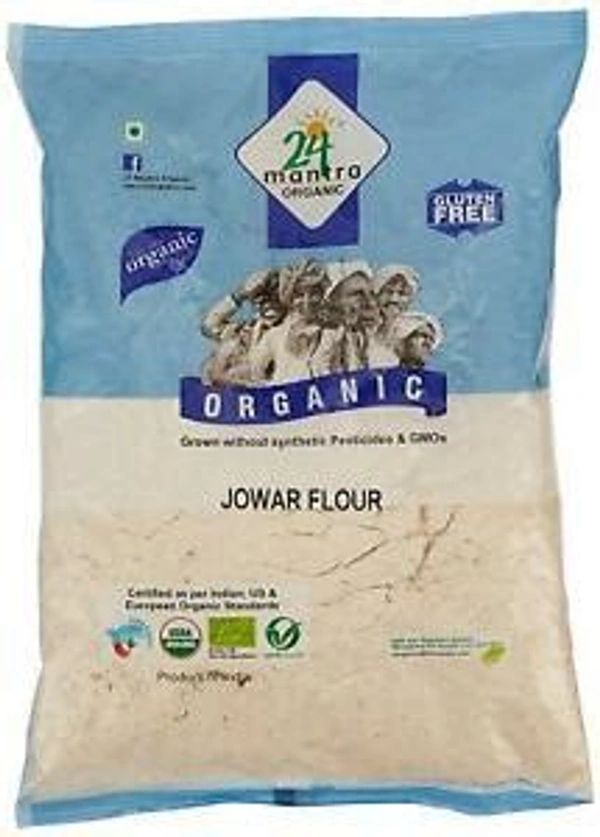 24 Mantra Organic Jowar Flour 500gm