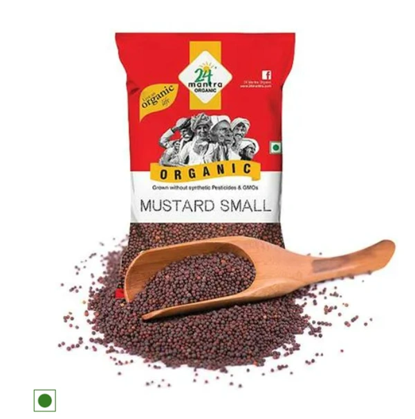 24 Mantra Organic Mustard Small, 100gm