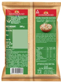 Aashirvaad Double roasted Suji Rava-500gm
