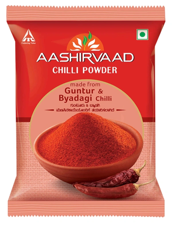 Aashirvaad Chilli Powder made from Guntur & Byadagi Chilli - 200gm