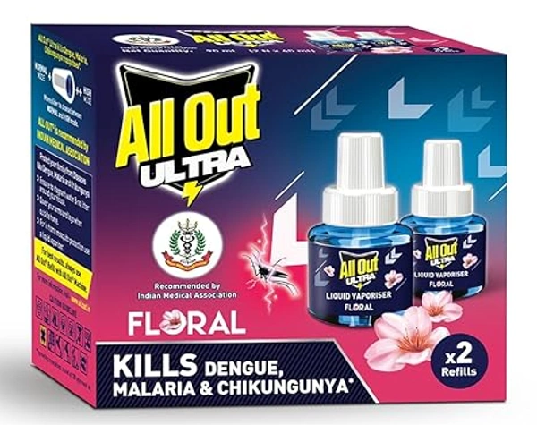 All Out Ultra Floral-90ml(2Nx45ml)