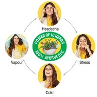 Amruthanjan Pain Balm, Extra Power, Headache & Cold-25gm