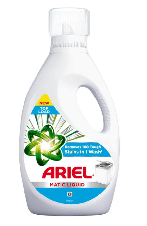 Ariel Matic Liquid Top Load, Removes Tough Stains - 1ltr