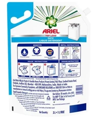 Ariel Matic Top Load Liquid Detergent Refill Pouch, 4L(3L+1L)