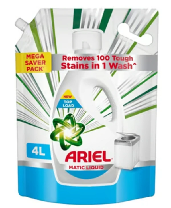 Ariel Matic Liquid Detergent, Top Load - 4ltr