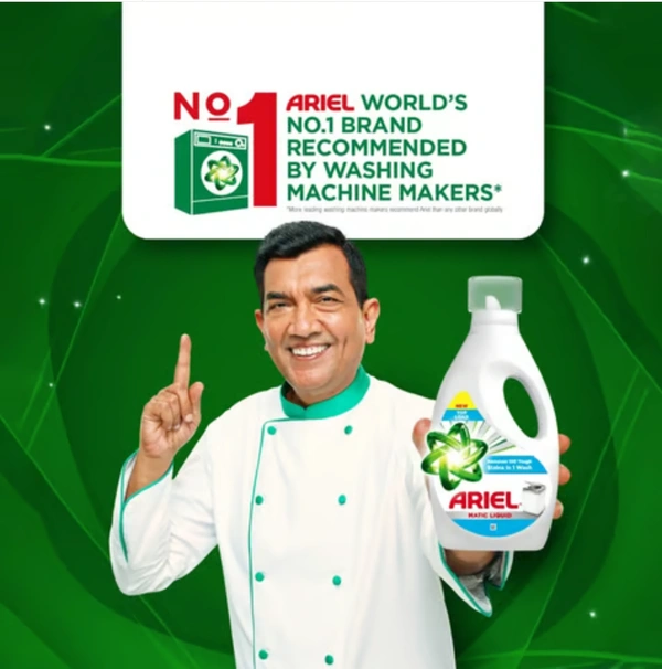 Ariel Matic Liquid Detergent, Top Load - 4ltr