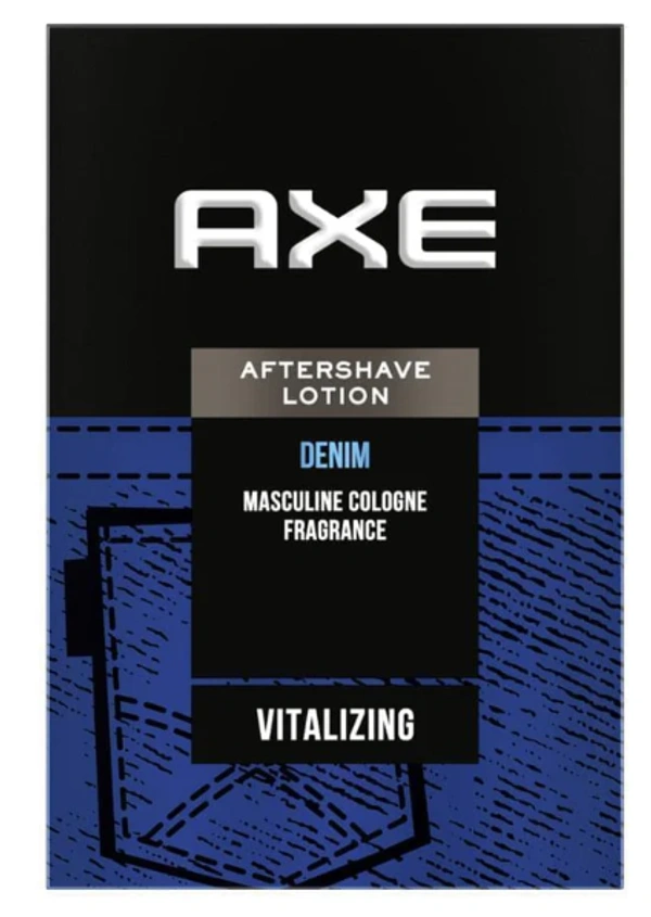 Axe Aftershave lotion, Denim,Vitalizing-100ml