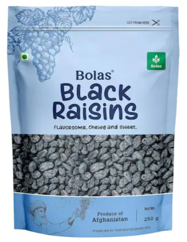 Bolas Black Raisins - 250gm