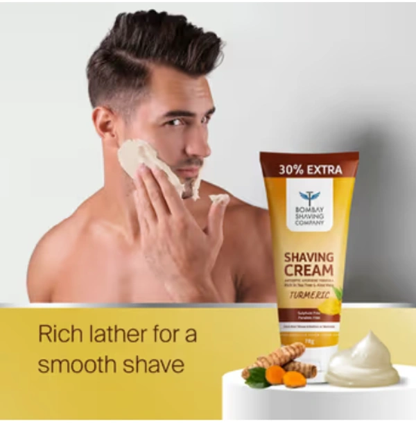 Bombay Shaving Company Shaving Cream Turmeric-78gm