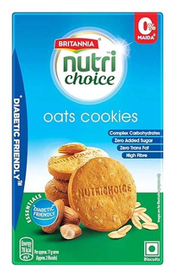 Britannia Nutri Choice Oats Cookies