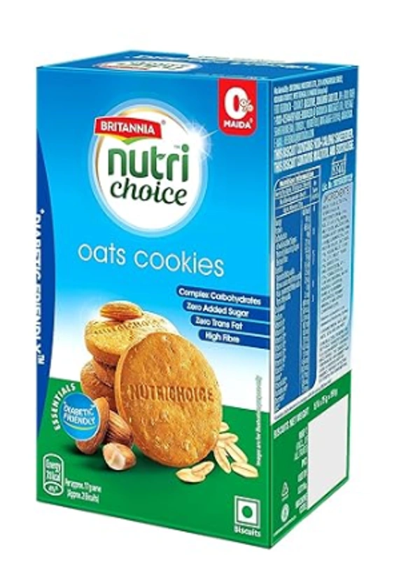 Britannia Nutri Choice Oats Cookies