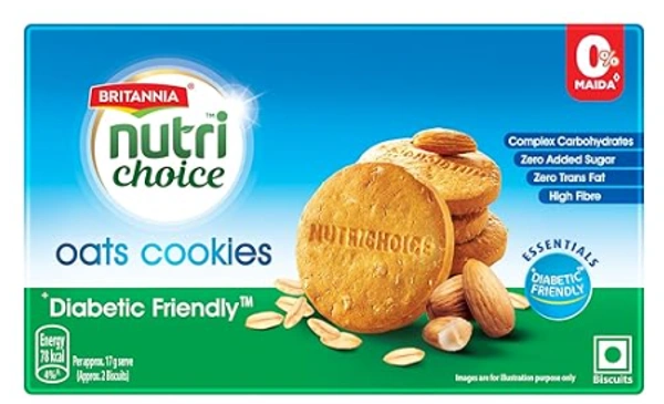 Britannia Nutri Choice Oats Cookies
