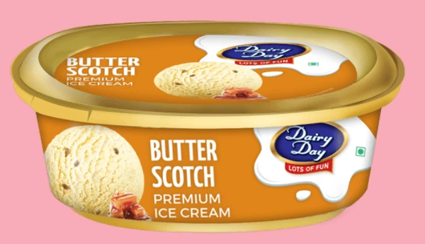 Dairy Day Butterscotch Premium Ice Cream Tub-500ml