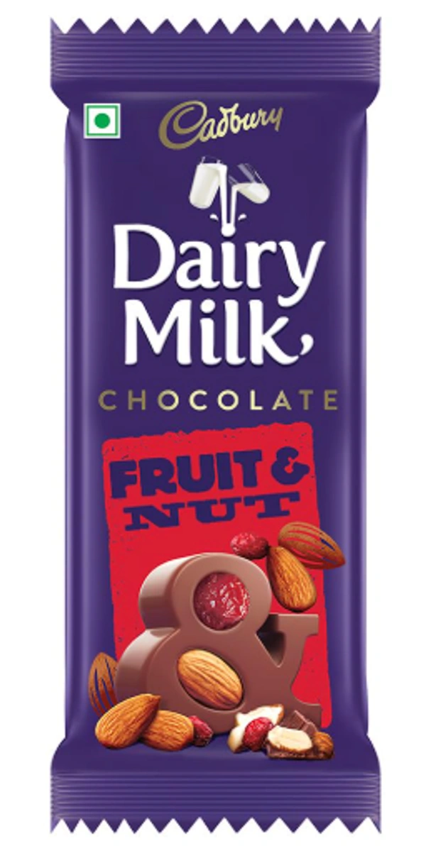 Cadbury Dairy Milk Fruit & Nut Chocolate bar - 80gm