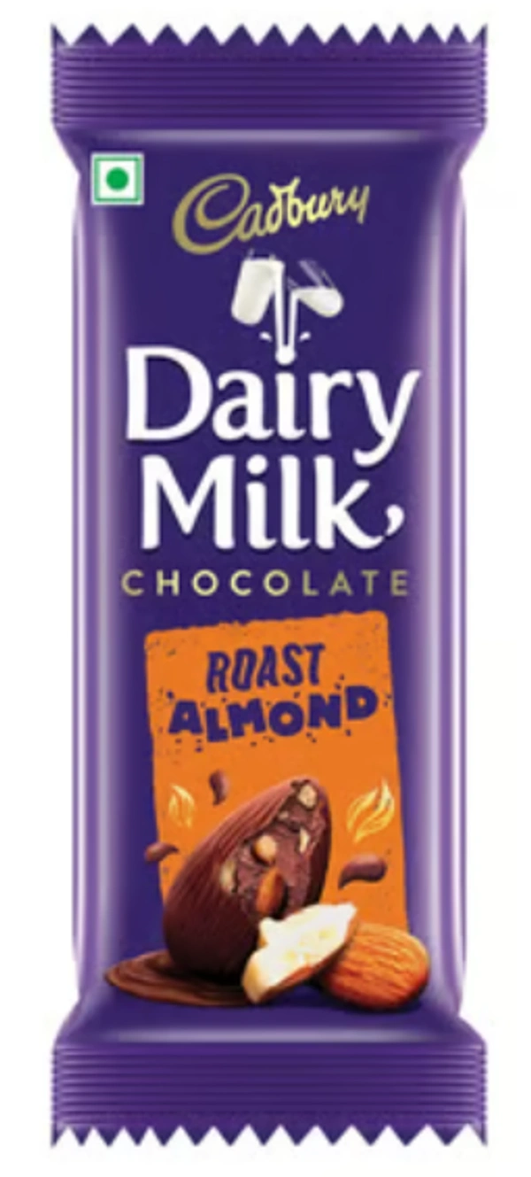 Cadbury Dairy milk Roast Almond Chocolate bar - 36gm