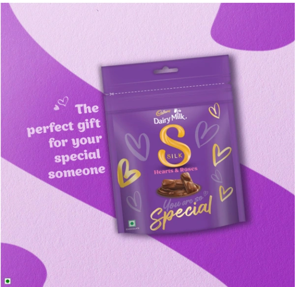Cadbury Silk Hearts & Roses - 135gm
