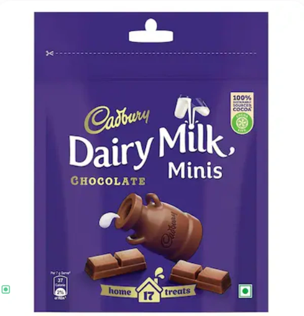 Cadbury Dairy Milk Home Treats Chocolate Minis-119gm