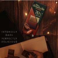 Cadbury Bournville Intense Chocolate bar,70% Dark - 80gm
