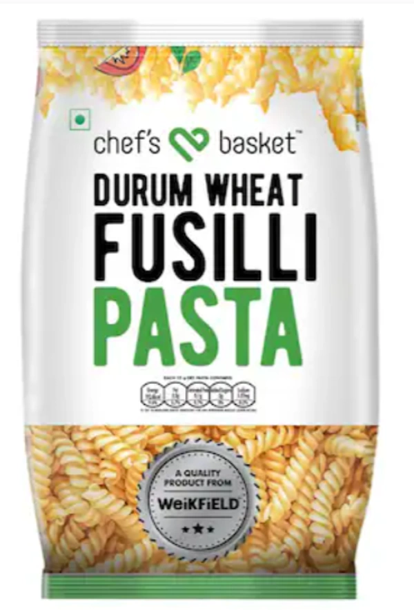 Chefs Durum Wheat Fusilli Pasta, 500gm