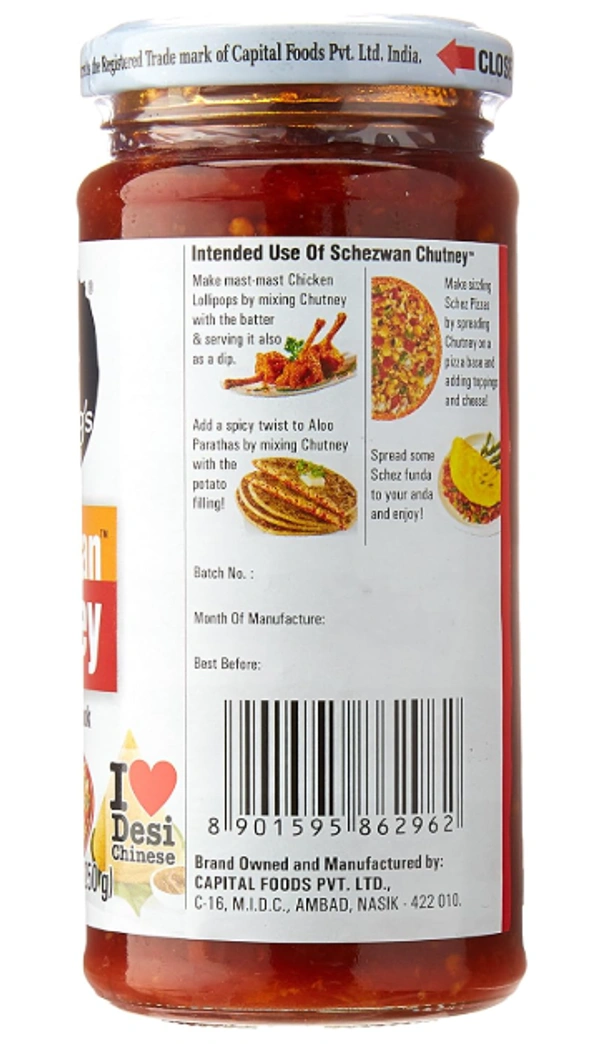 Chings Secret Schezwan Chutney - 250gm
