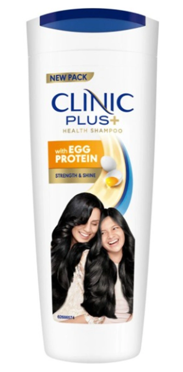 Clinic Plus+ Shampoo with Egg Protein Strength & Shine-80ml