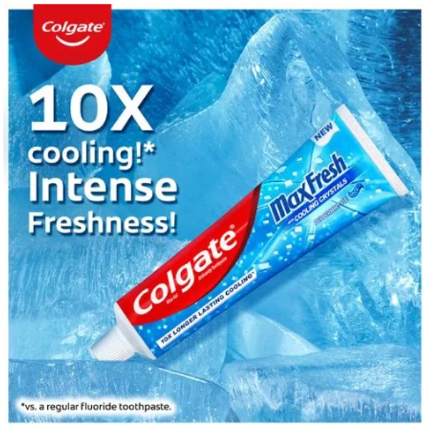 Colgate Max Fresh Blue Toothpaste, 91gm(Free 30% Extra)