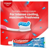 Colgate Max Fresh Blue Toothpaste, 91gm(Free 30% Extra)