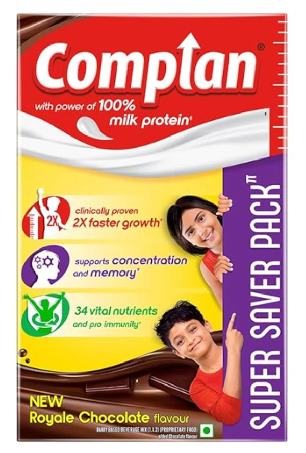 Complan New Royale Chocolate Flavour-750gm(Carton Box)
