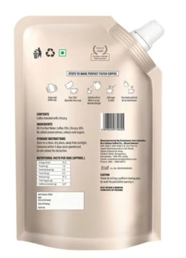 Cothas Filter Coffee Decoction-200ml