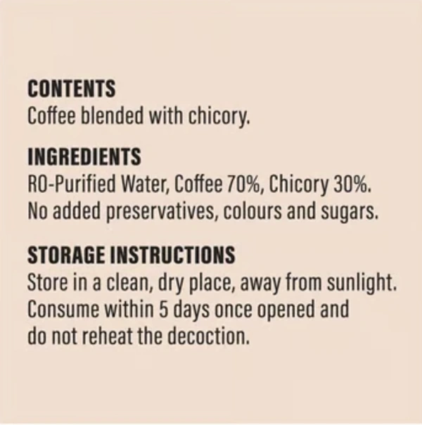 Cothas Filter Coffee Decoction-200ml
