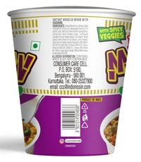 Nissin Cup Noodles Veggi Manchow, Spicy Vegetable Falvour - 70gm