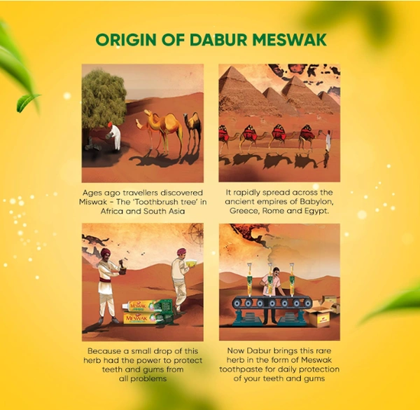 Dabur Meswak Pure Miswak Extract,2x150gm-300gm