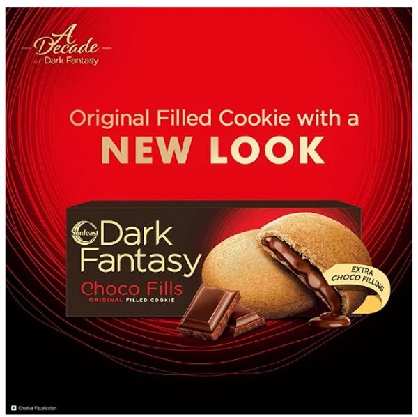 Dark Fantasy Choco Fills, Buy 4 Choco Fills & Get 1 Choco Nut Fills Free, 1pc
