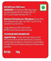 Delmonte Red Chilli Sauce-190gm