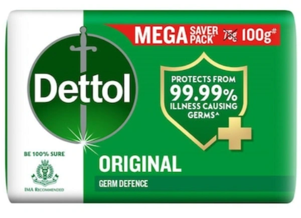 Dettol original Germ Defence Soap bar - 100gm