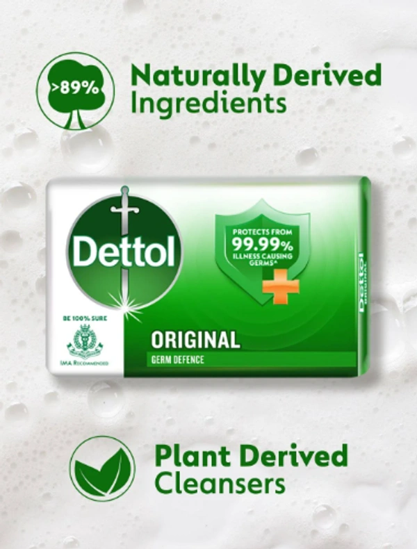 Dettol Original  Germ Defence-4x100gm
