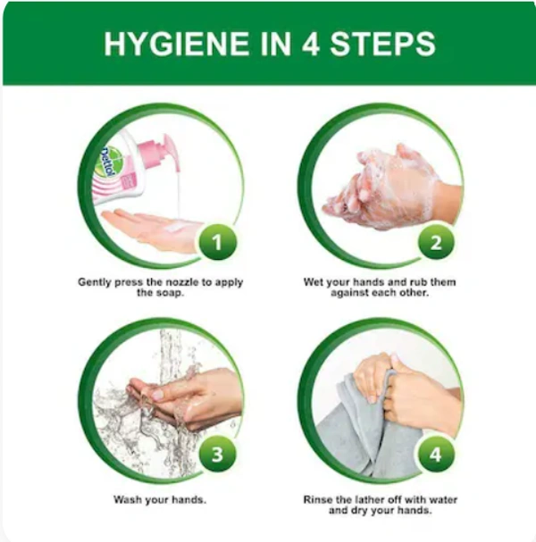 Dettol Skincare Everyday Protection, pH-Balanced Handwash-900ml