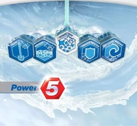 Domestos Power 5 Pink Magnolia, Full Power upto 300 Flueshes,55gm