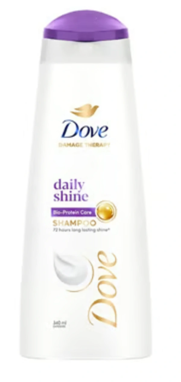 Dove Damage Therapy Bio-Protein Care Shampoo, Daily Shine - 340ml